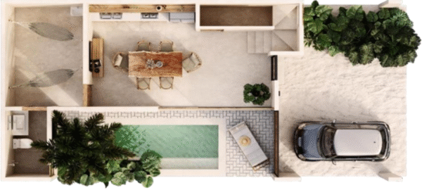 Casa en venta en la playa de San Benito en Yucatán - Imagen 22