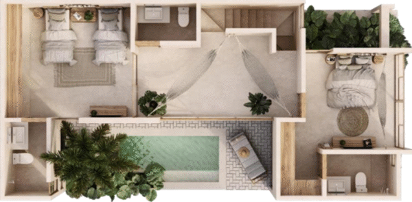 Casa en venta en la playa de San Benito en Yucatán - Imagen 23