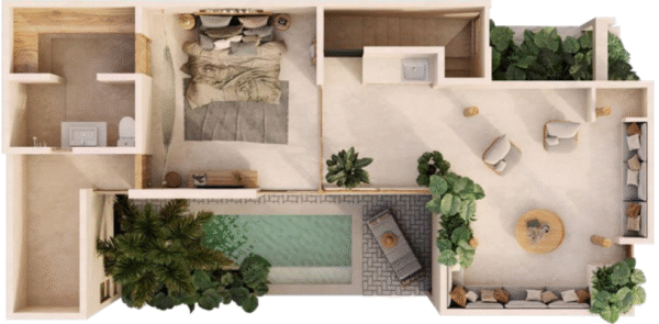 Casa en venta en la playa de San Benito en Yucatán - Imagen 24